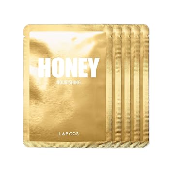 Download Amazon Com Lapcos Honey Sheet Mask Daily Face Mask With Hyaluronic Acid And Antioxidants To Hydrate And Tighten Dry Skin Korean Beauty Favorite 5 Pack Beauty Yellowimages Mockups