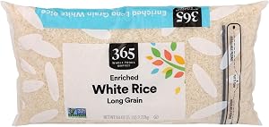 365 by Whole Foods Market, Enriched Long Grain White Rice, 80 Ounce