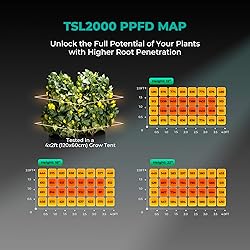 MARS HYDRO TSL2000 300W Led Grow Lights for Indoor