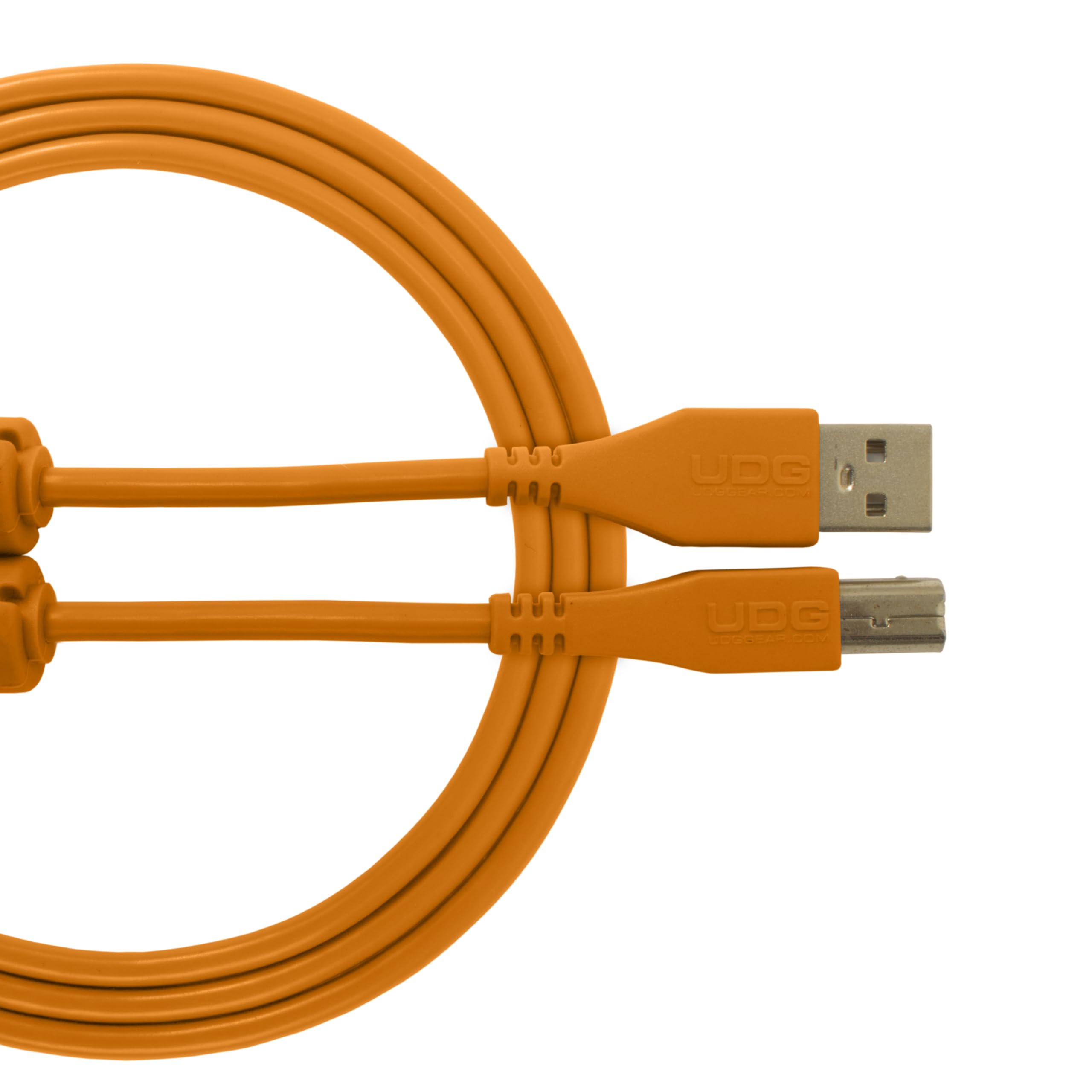 UDG U95003OR Cable USB 2.0 (A-B) - High-speed Audio Optimized USB 2.0 A-Male to B-Male cable, 3 Meter,Orange