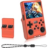 Silicone Case for R40S PRO, Anti-Slip, Shock Proof, Soft Protective Case for R40S Pro Handheld Game Console with Lanyard - Red