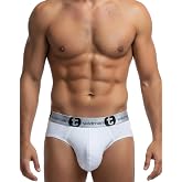 Wildmant Modal Big Boy Pouch Brief Silver White