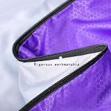 Coolzon Outdoor Sleeping Bag 3-4 Seasons Purple Ultralight Packable view 4