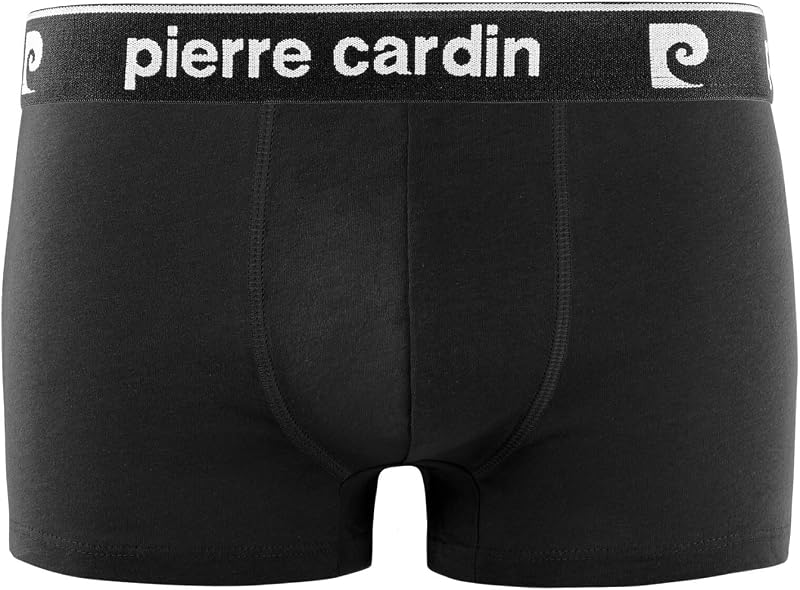 Cuecas boxer masculinas, pack de 6, preto B2 (L)