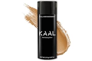 KAAL Hair Fiber, Hair Fibers for Thinning Hair for Women & Men, (0.97 oz, Light Blonde) Hair Building Fibers, Completely Conc