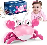 Veopoko Sensory Crawling Crab Toy for Babies 0-4 Years