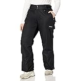 Arctix Women's Snow Sports Insulated Cargo Pants, Black, 4X/27" Inseam