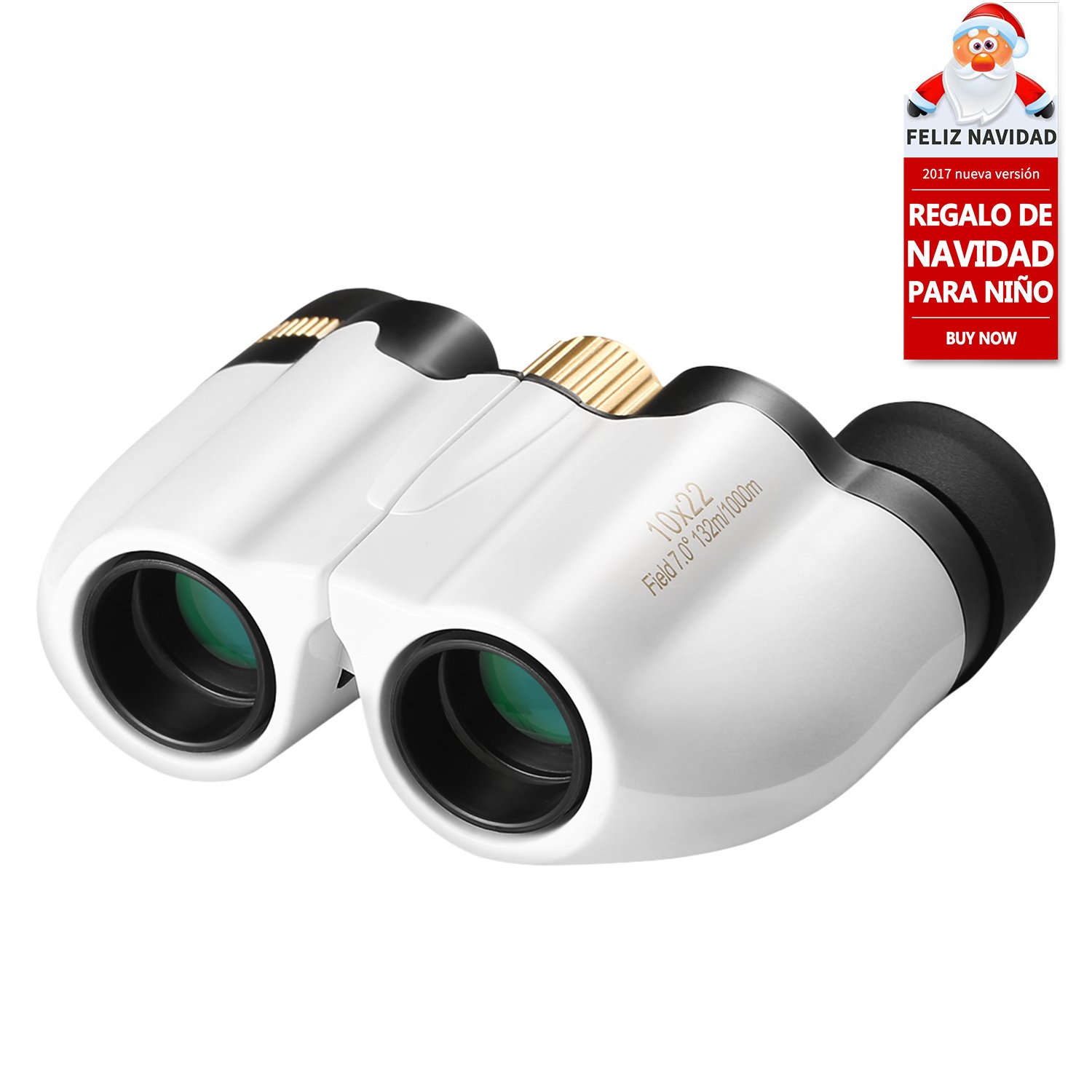LESHP Prismáticos x Mini Binoculars Portátiles Compactos Ligeros Para Niños con Vidrio