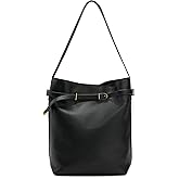 Madewell Women Belted Essentials Bucket Tote True Black One Size