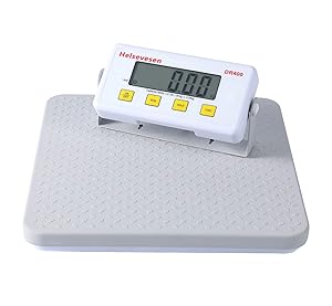 Helsevesen Slimline Digital Medical Floor Scale -400 lb Capacity W/Remote Display, Professional Physician Scale, Home Healthcare Scale