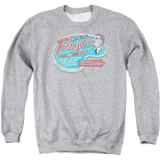 Download Mayberry Floyds Barber Shop Unisex Adult Crewneck ...