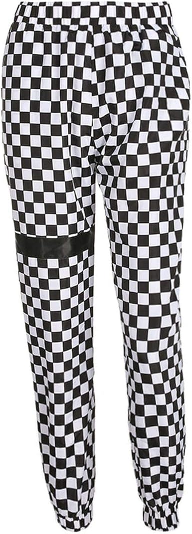 checkered harem pants