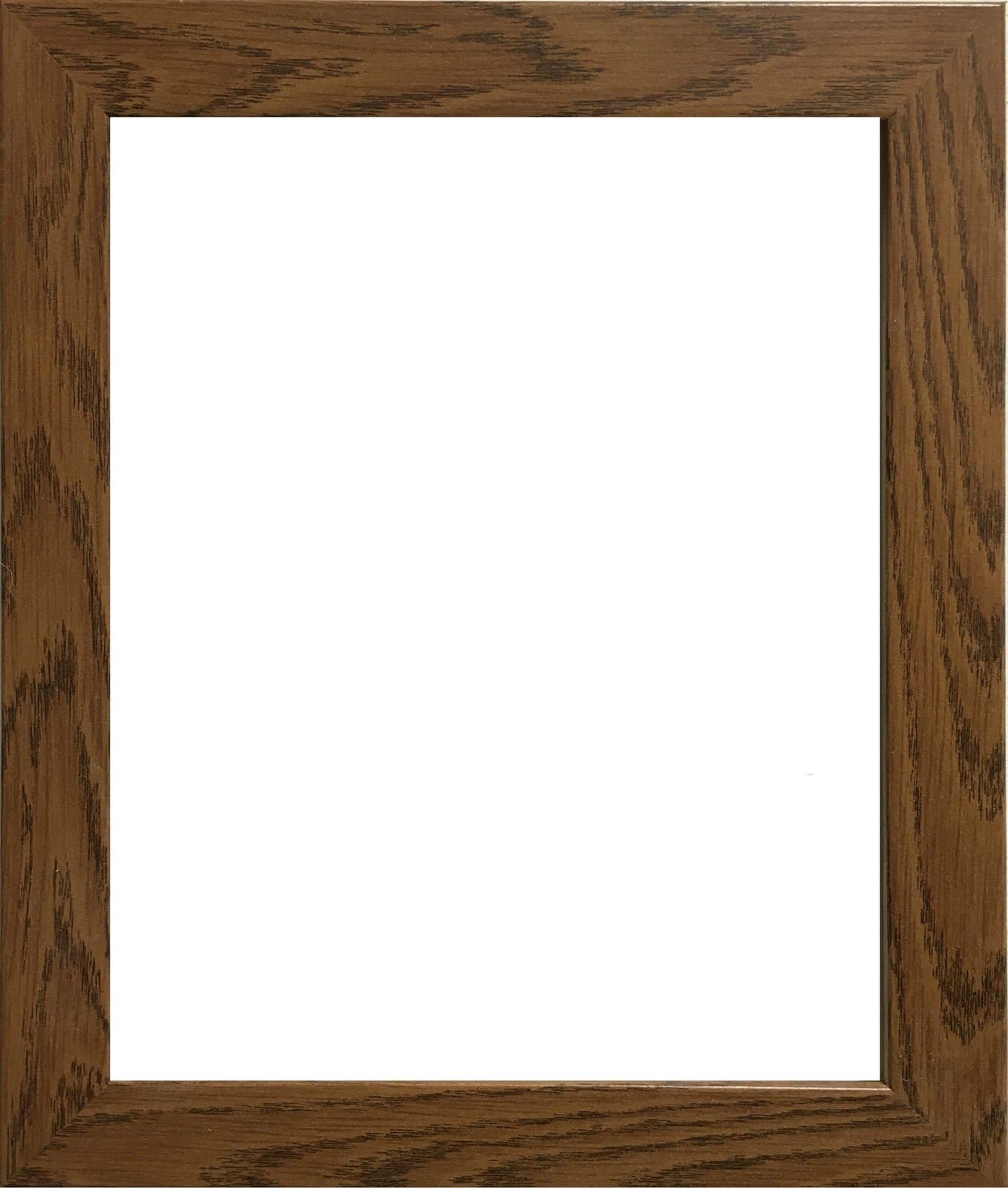 Convenient2youA2 (594x420) mm Dark Oak wood wooden effects poster size picture/photo frame for wall mount