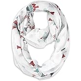 Christmas Scarf for Women Lightweight Christmas Infinity Scarves for Women 2025 Winter Xmas Light Weight Red and Green Xmas Tree Soft Scarf Holiday Gifts Neck Wrap for Mom Sister Friend Party Favor