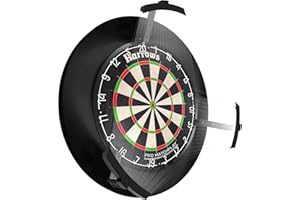 Harrows Trilight Dartboard Light I Sport Engineered LED Dart Board Lighting I Fits All Standard Dart Board I No Shadow Powerf