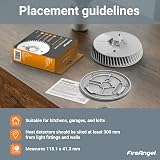 Fireangel FA6720-R Heat Alarm Kitchen 10 Year Battery BS 5446-2 Certified White view 6