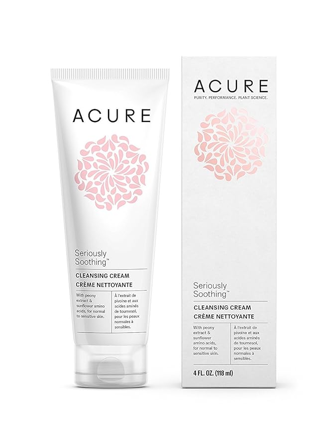 acure organics sensitive facial cleanser