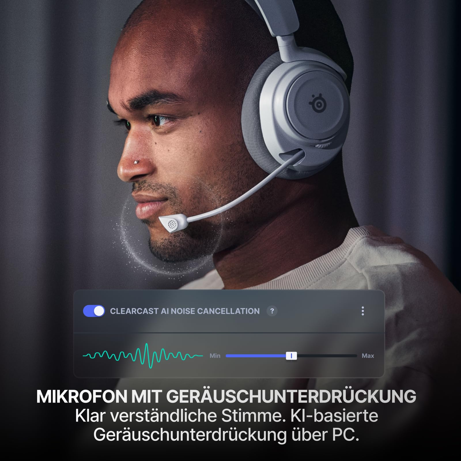 SteelSeries Arctis Nova 7 Wireless Gen 2 Multi-Plattform-Gaming-Headset - Echtzeit-App-Steuerung - Über 50 Std. Akkulaufzeit - 2,4 GHz/Bluetooth parallel möglich -PC, PS5, PS4, Switch 1/2, Mobilgeräte 7
