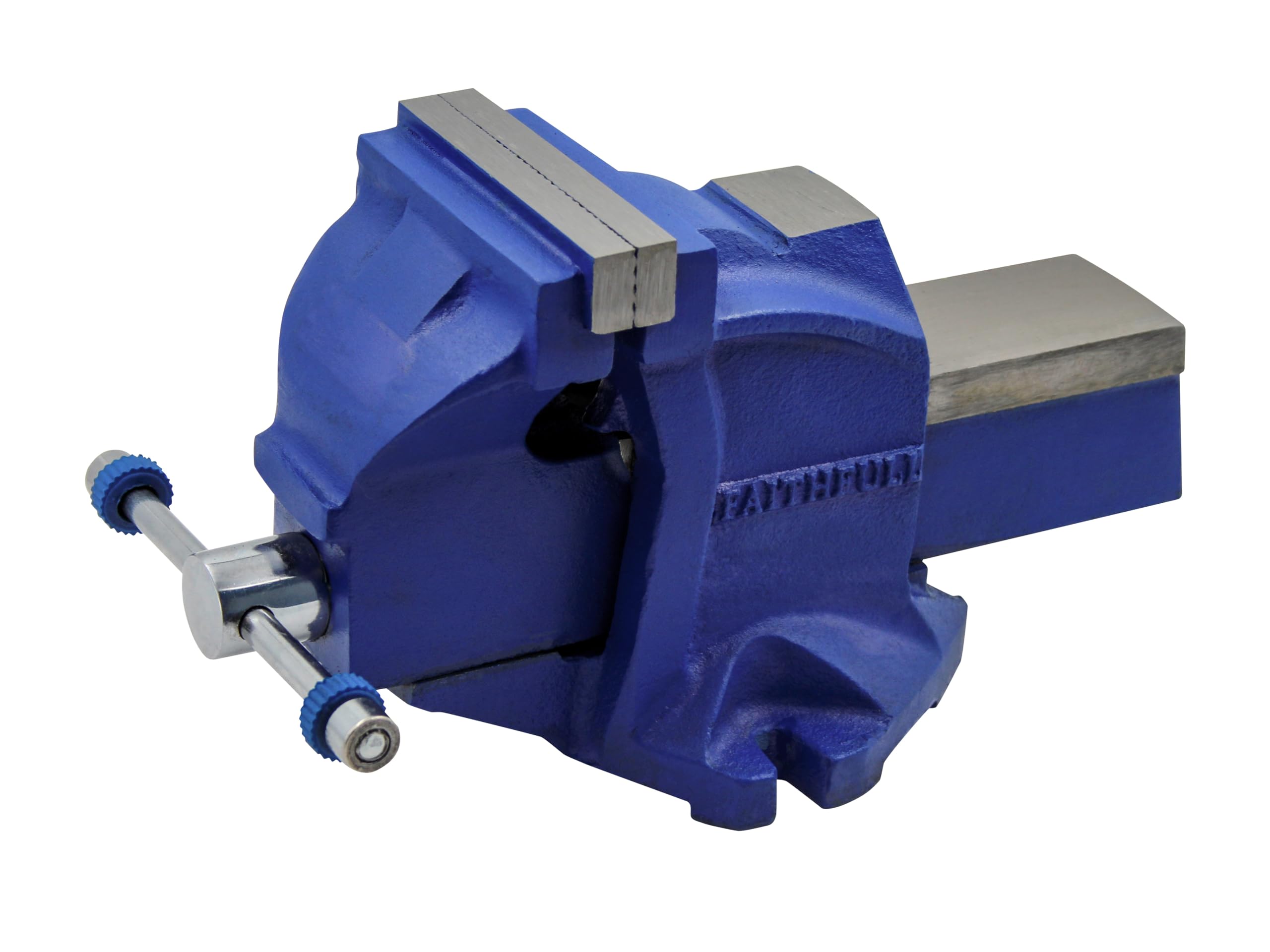 Faithfull FAIMV100SG Mechanics Vice 100mm (4in) with Magnetic Jaws