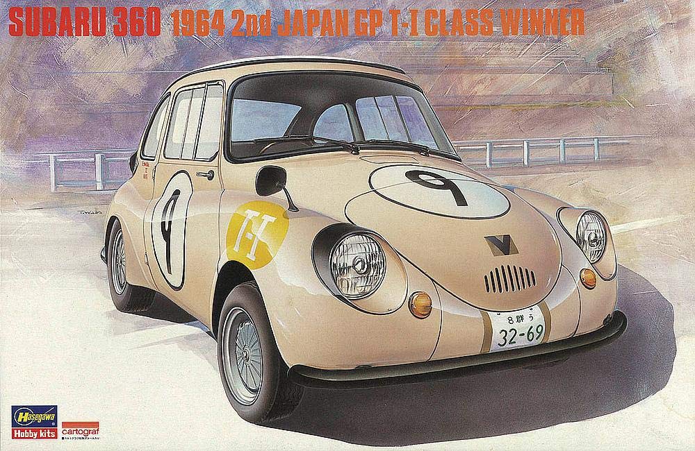 Hasegawa 020322 1/24 Subaru 360, 1964 Japan GP Plastic Model Kit, Model Railway Accessories, Hobby, Model Making, Multi-Colour