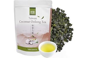 XINQING Xin Qing Coconut Milk Oolong Tea Coconut Oolong Tea Taiwan High Mountain Tea Taiwan Gaoshan Ulong Tea 200g/7.05oz