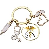 Nurse Bae Keychain Gifts for RN, SN & LPN Students Appreciation - Graduation Gifts