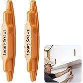 moonoom 2 Pcs Stud Finder Magnet, Powerful Magnetic Stud Detector, Compact Wall Metal Finder Tool for Drywall Construction Ma