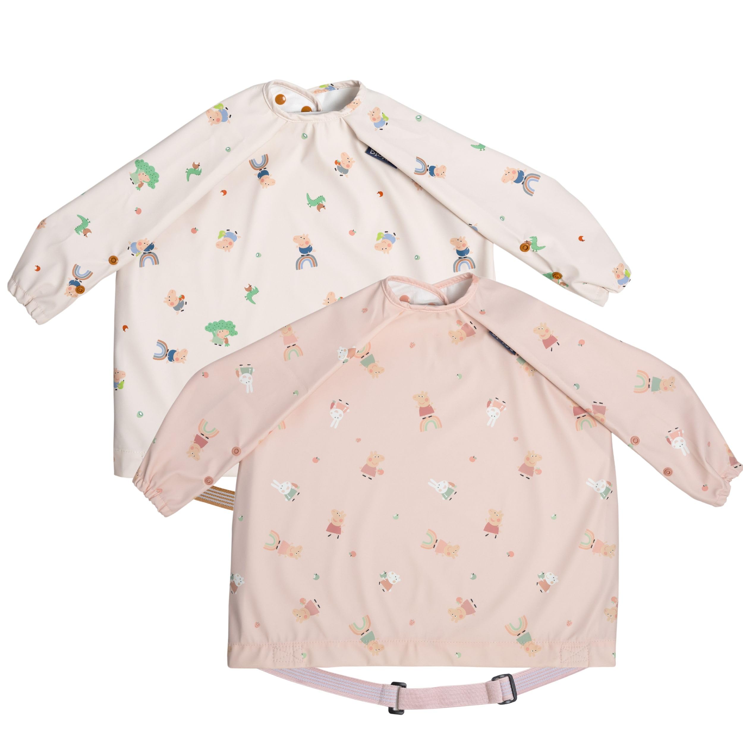 Photo 1 of BIBaDO - Long Sleeve Baby Bibs - Babies & Toddlers 6-36 Months - Coverall Baby Led Weaning Bib - Easy Wipe, Soft & Waterproof