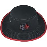 Chicago Blackhawks NHL Officially Licensed Bucket Hat Trainer Black Element