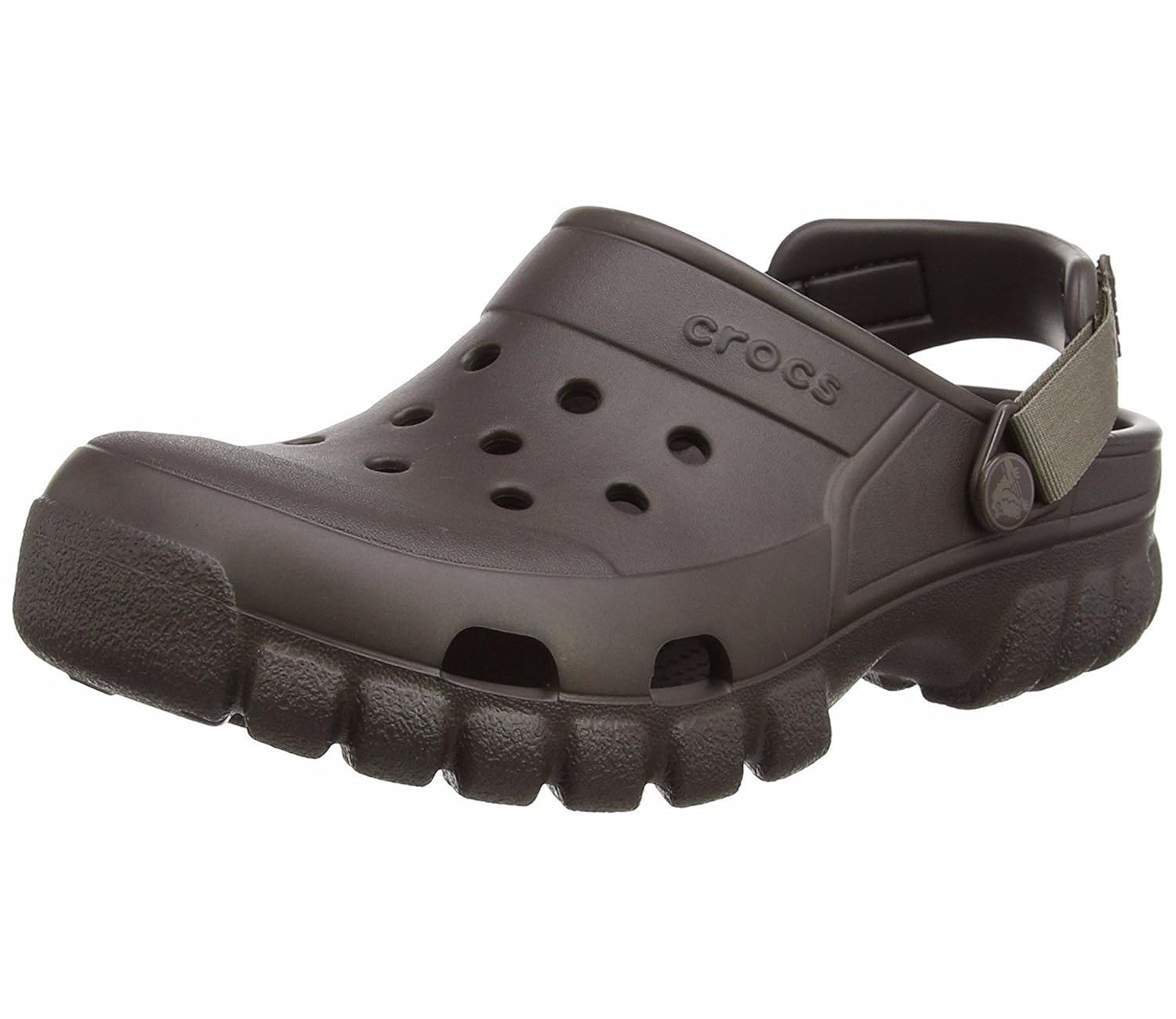 crocs unisex espresso walnut rubber clogs (crocs_887350746419) -m7w9