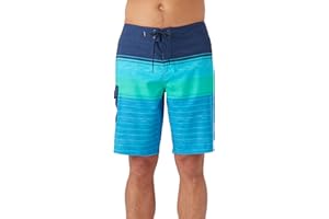 O'NEILL Men's Board Shorts-21 Inch Outseam Hyperfreak Divergent Board Shorts for Ultimate Comfort and Style