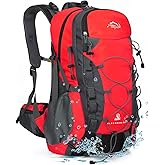 INOXTO lightweight Hiking Backpack 35L/40L Hiking Daypack with Waterproof Rain Cover for Travel Camping Outdoor Men and Women