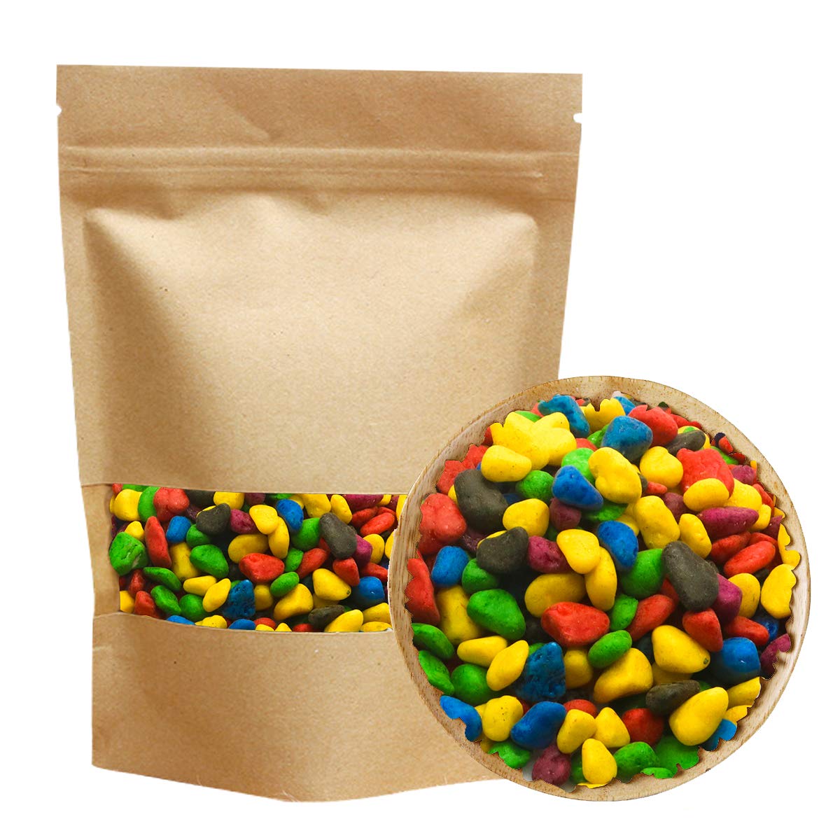 Amazon Com Pebbles For Vases Colored Stones Glow In The Dark