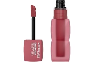MAYBELLINE Super Stay Teddy Lip Tint, Long Lasting Matte Lipstick for Up To 12HR Wear, Velvet Choker, 1 Count