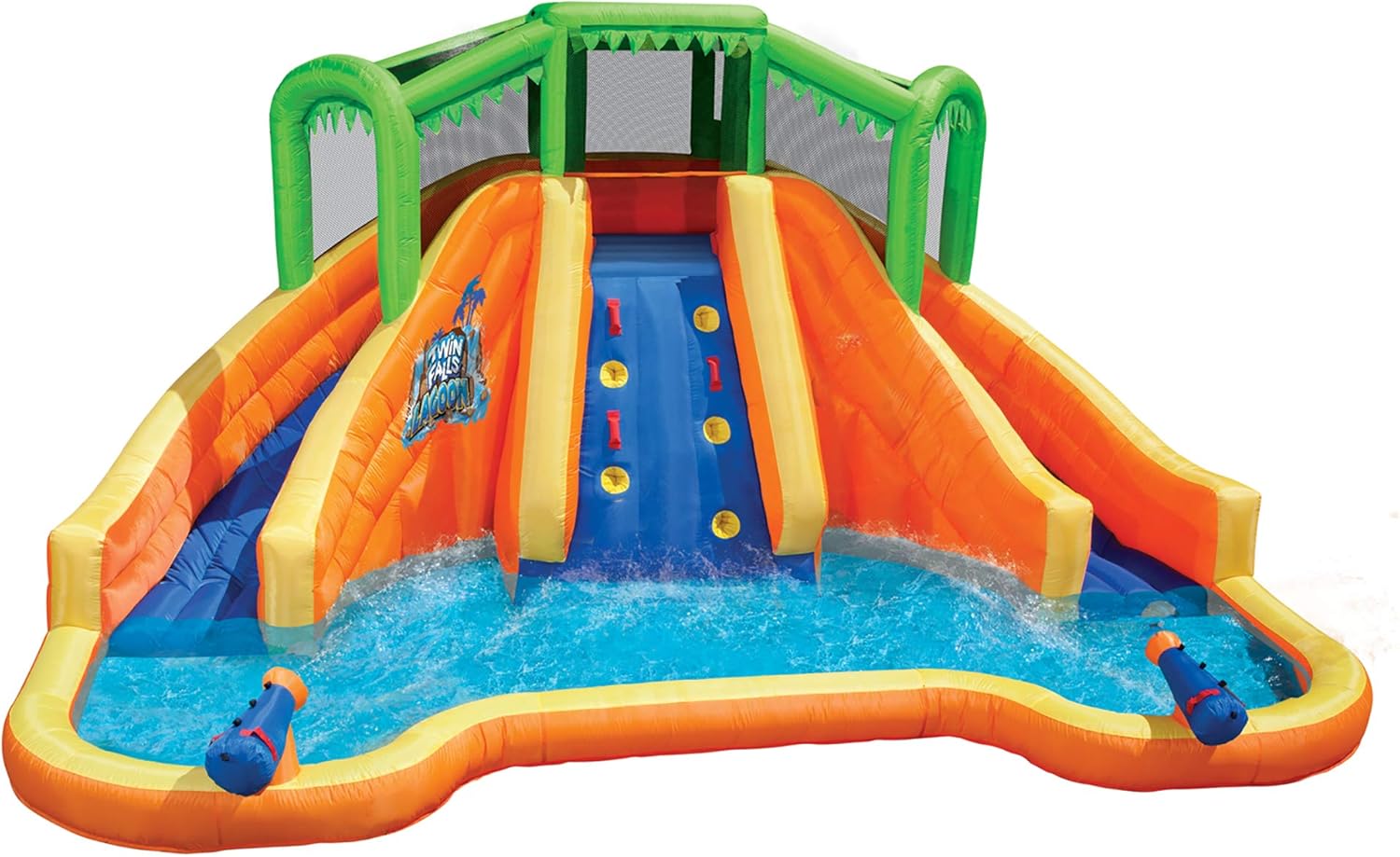 Banzai Twin Falls Lagoon Inflatable 