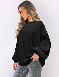 UEU Women's Casual Long Sleeve Oversized