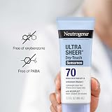 Neutrogena Ultra Sheer Broad Spectrum Sunscreen SPF 70 3 Oz view 8