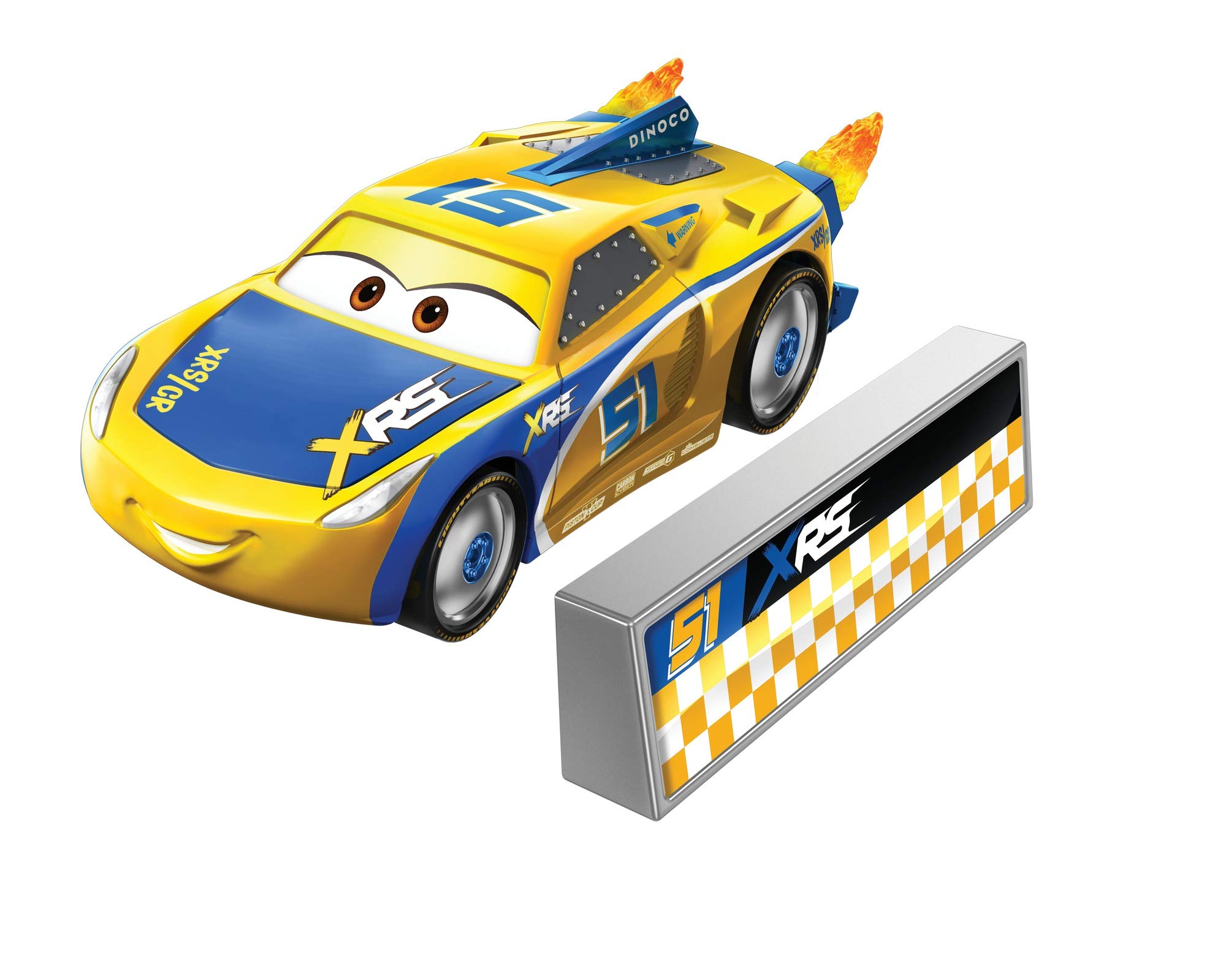 Mattel Pojazd Cars Rocket Racing Cruz Ramirez