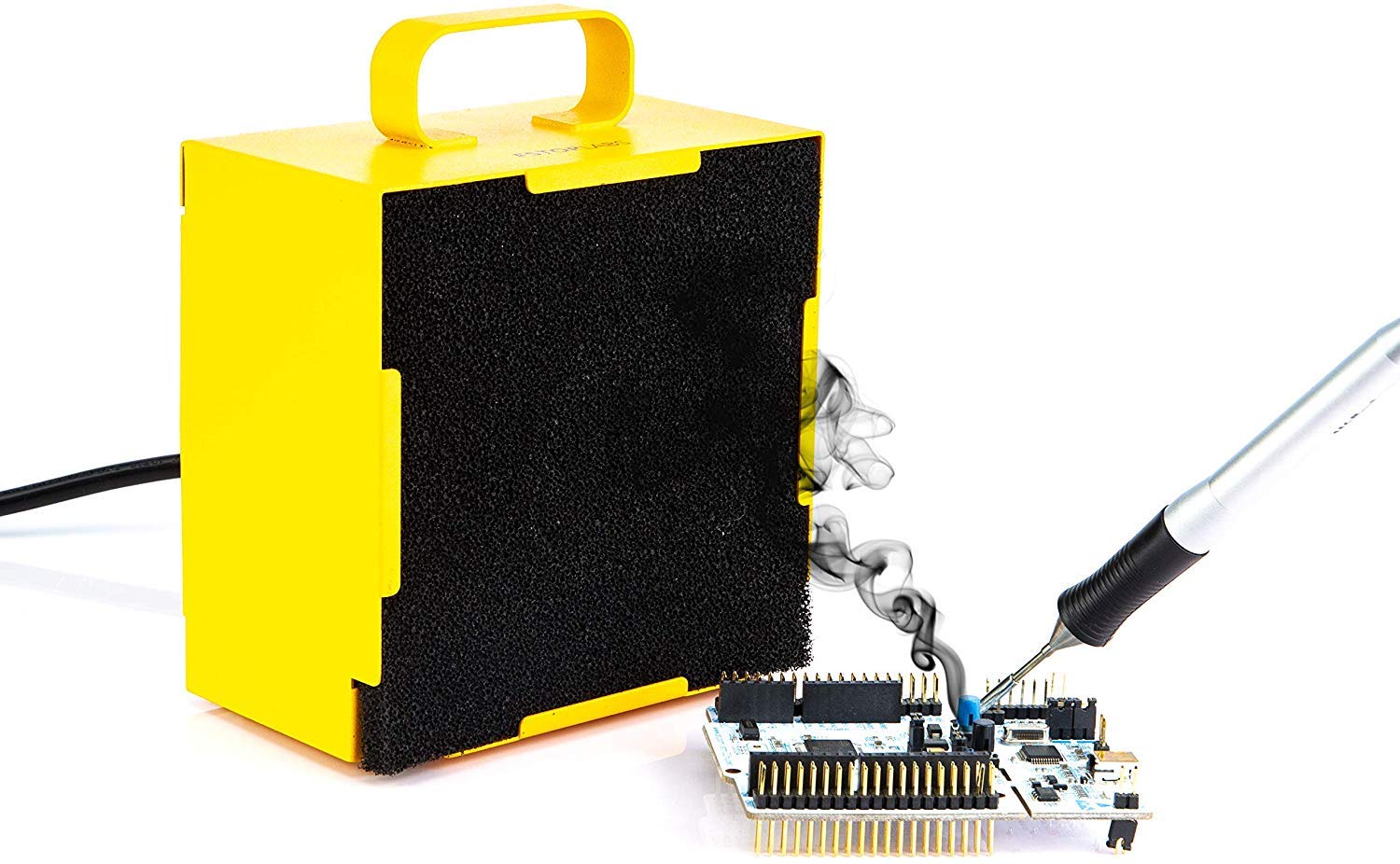 KOTTO Solder Smoke Absorber Remover Fume Extractor Smoke Prevention Absorber DIY Working Fan for Soldering Station