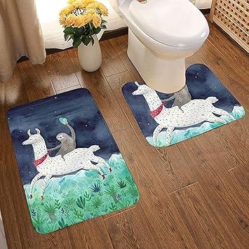 Moily Fayshow Faultier Reiten Lama Malerei Famitile Memory Foam Weiche