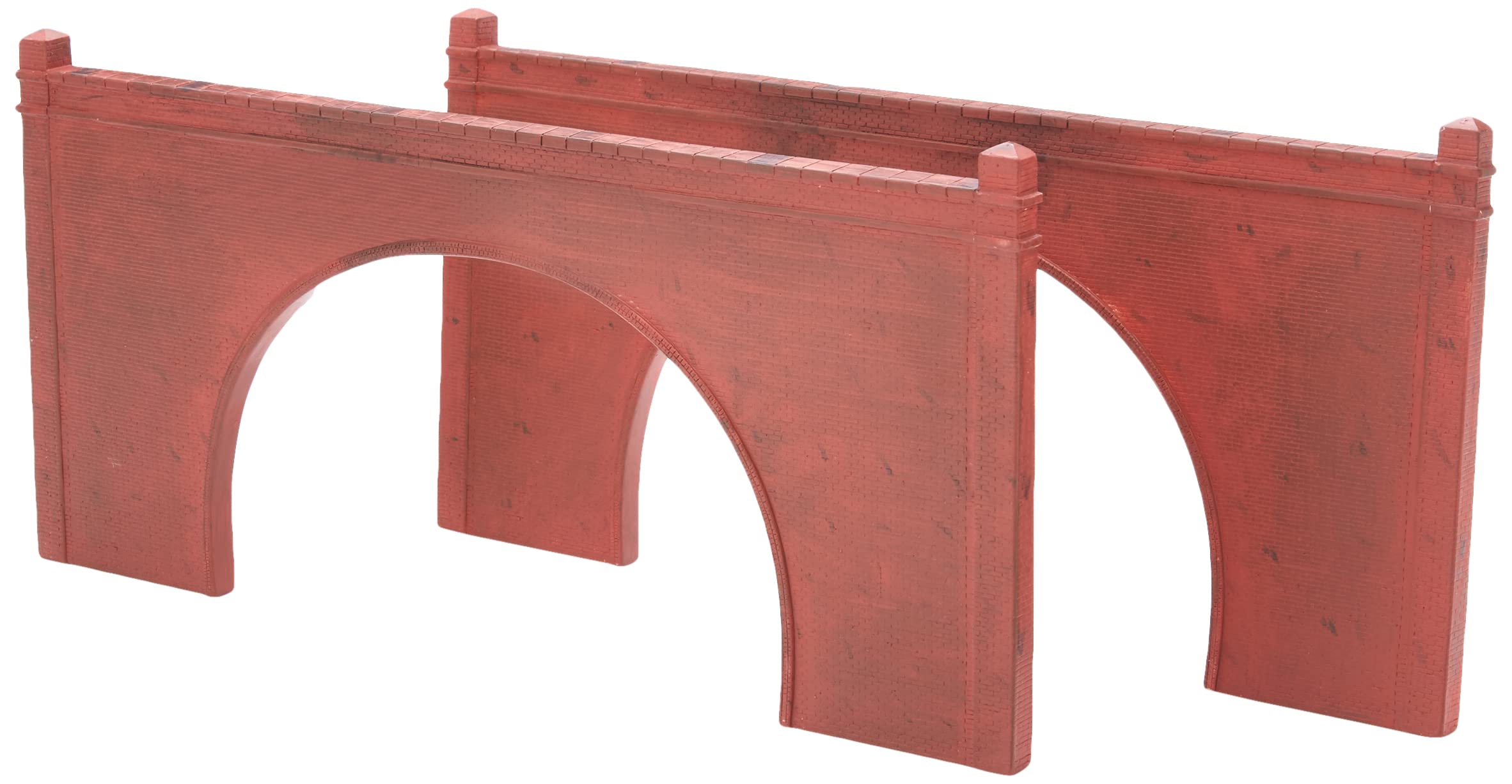 Hornby R8512 Skaledale 00 Gauge Tunnel Portals Double (Brick), Red