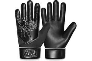 Arsh Sports Soccer Goalie Gloves,Football Goalkeeper Gloves for Kids Boys Youth Children Double Wrist Protection Along 4mm Super Grip Palm