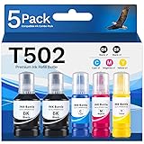 for 502 Ink Refill Bottles Compatible for Epson 502