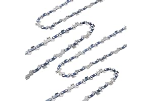O-CONN 4 Pack 12 Inch Chainsaw Chain 3/8" LP Pitch .043'' Gauge 45 Drive Links Fits Dewalt, Craftsman, Ryobi, Makita and more
