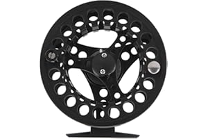 Large Arbor 9/10 Fly Fishing Reel with Smooth Casting and Left Right Hand Retrieve Conversion, 3 Bearings Included