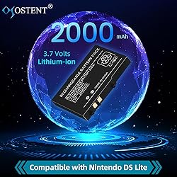 OSTENT 2000mAh Rechargeable Lithium-ion Battery
