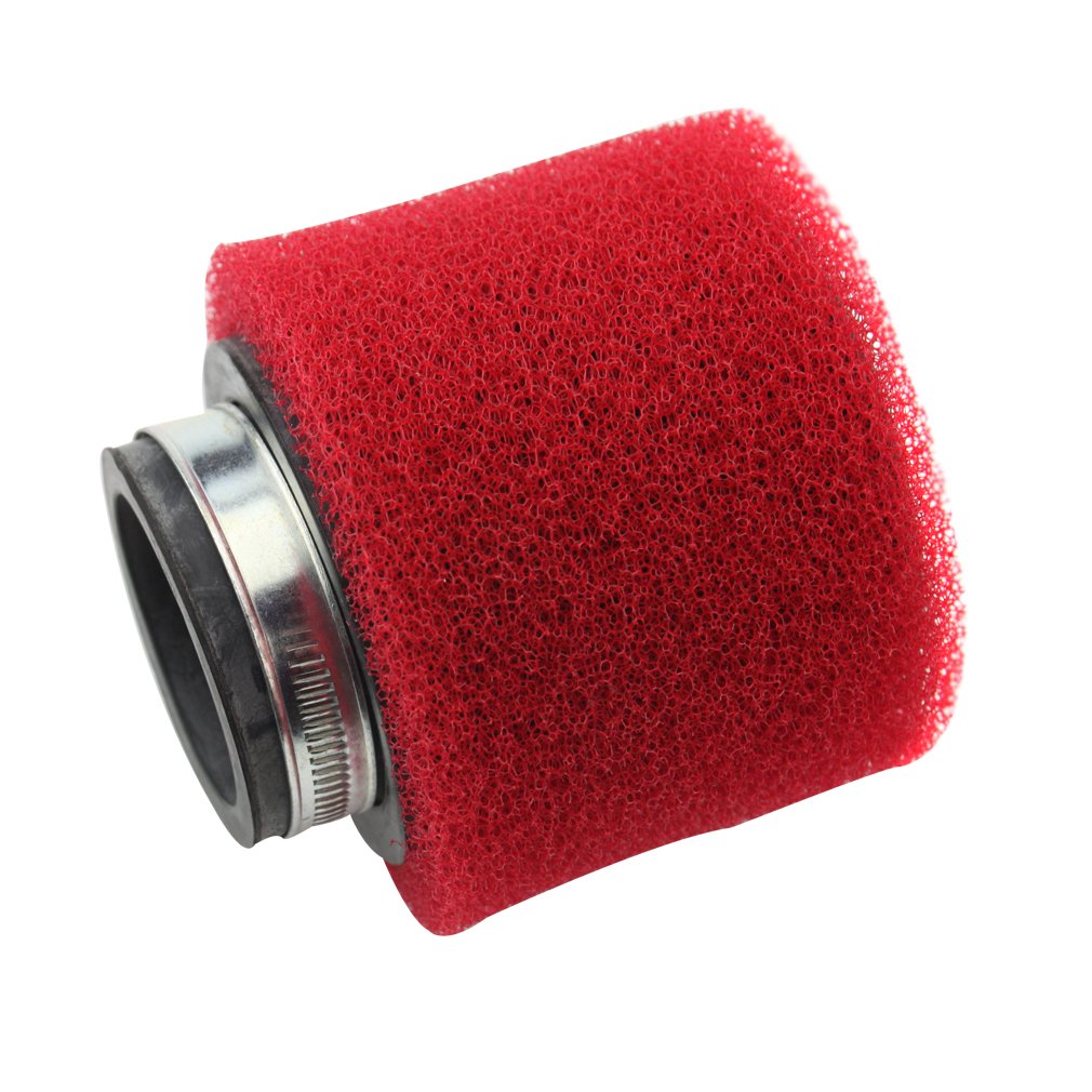 GOOFIT 38mm Red Air Filter Replacement For ATV Dirt Bike and Go Kart