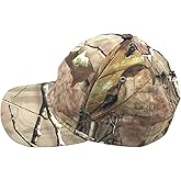 Krumba Mens Baseball Camouflage Cap: Cowboy Outdoor Hiking Adjustbale Fitted Tactical Hunting Fishing Snapback Hat