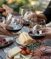 Personalized Wine Glass for Women – Custom Etched