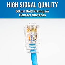Jonard Tools RJ45-6100 CAT6A RJ45 Pass-Through